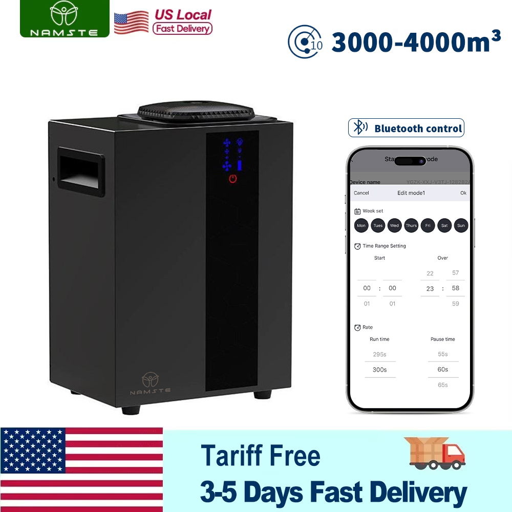 Smart Home Control Panel - NAMSTE 4000m³ HVAC System Aroma Diffuser
