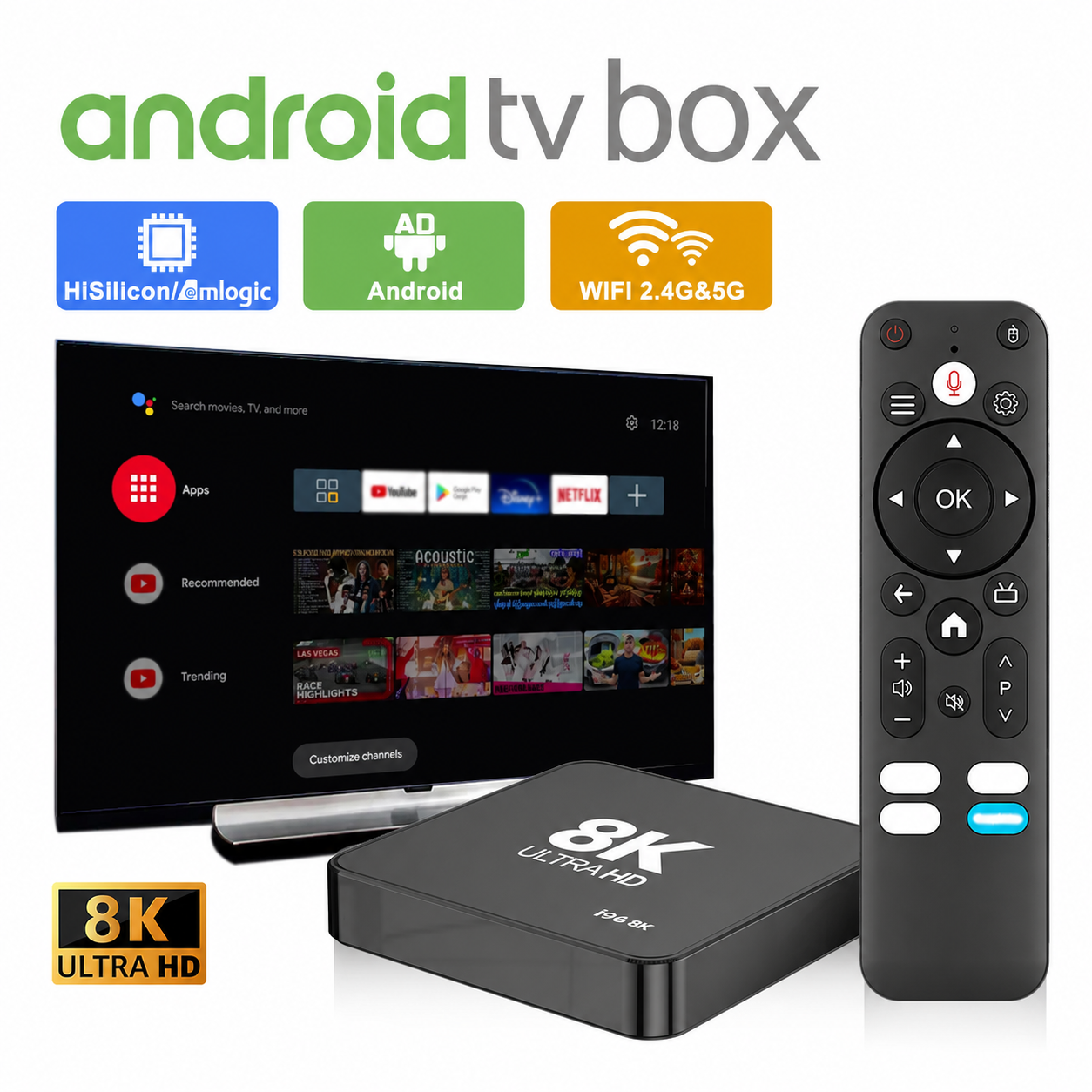 Smart Home Midea - Velec Smart Android 14 8+128 TV