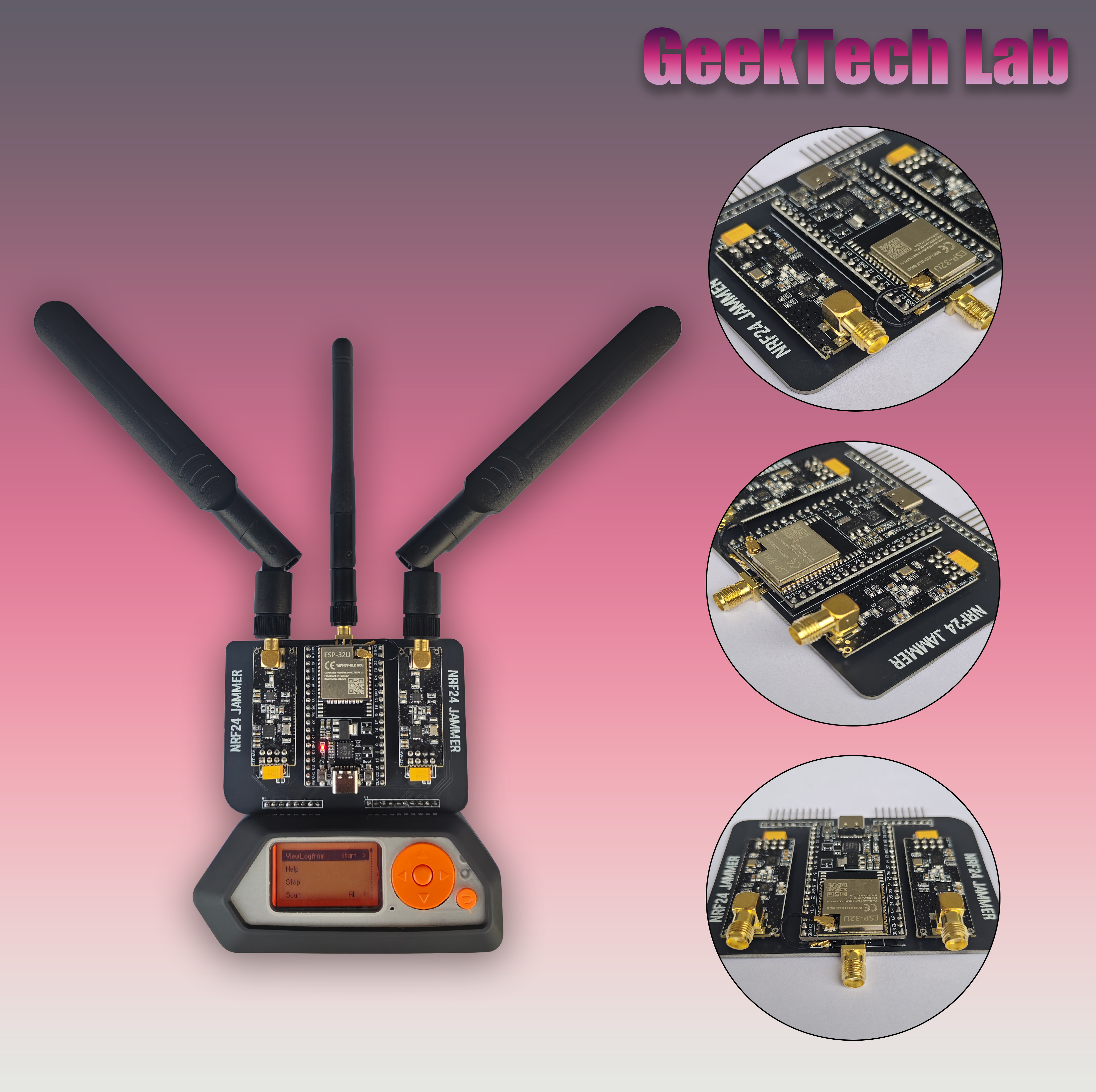 Smart Home Esp32 - New ESP32 + NRF24L01 PA LNA