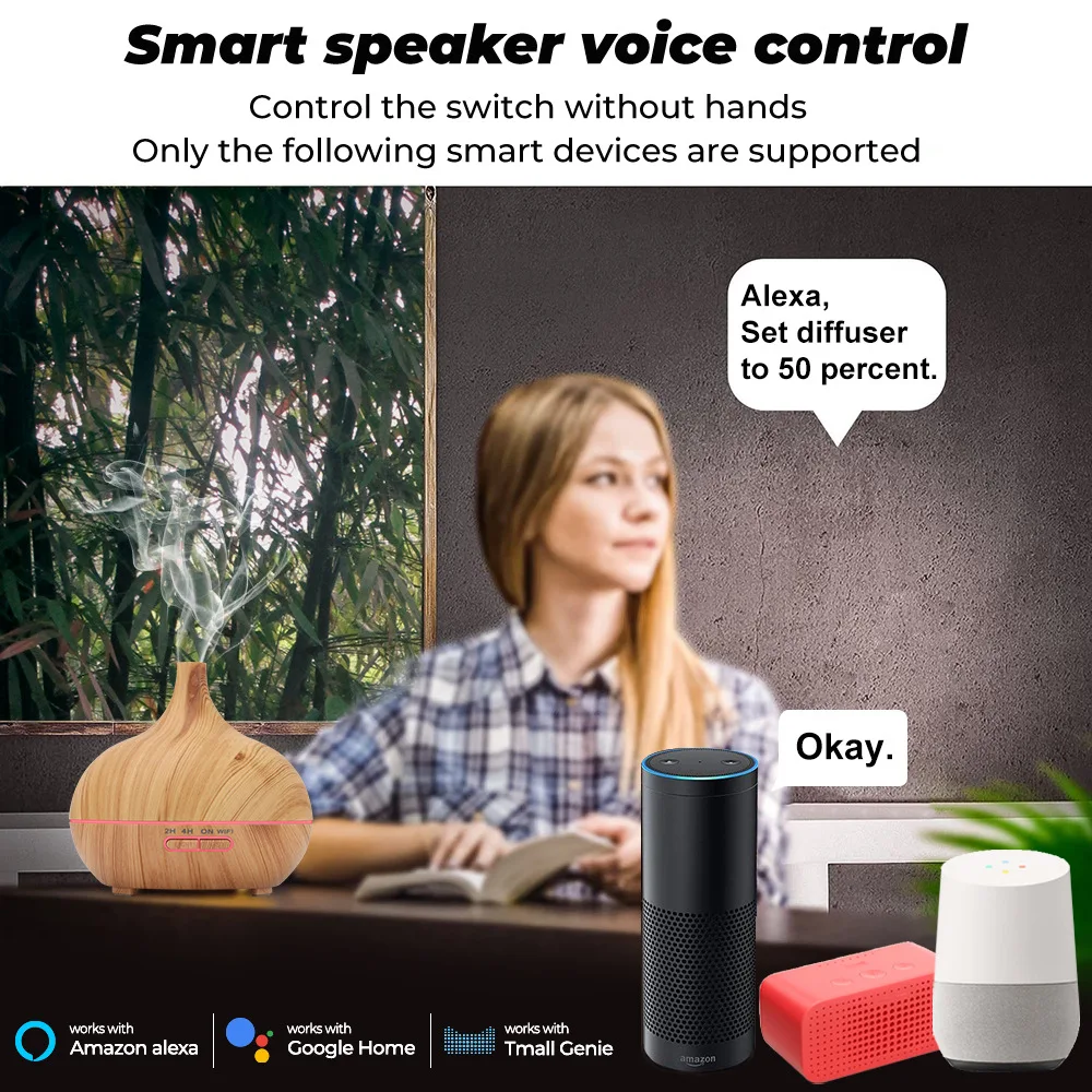 Smart Home Keyboard - Tuya WiFi Smart Air Humidifier Essential