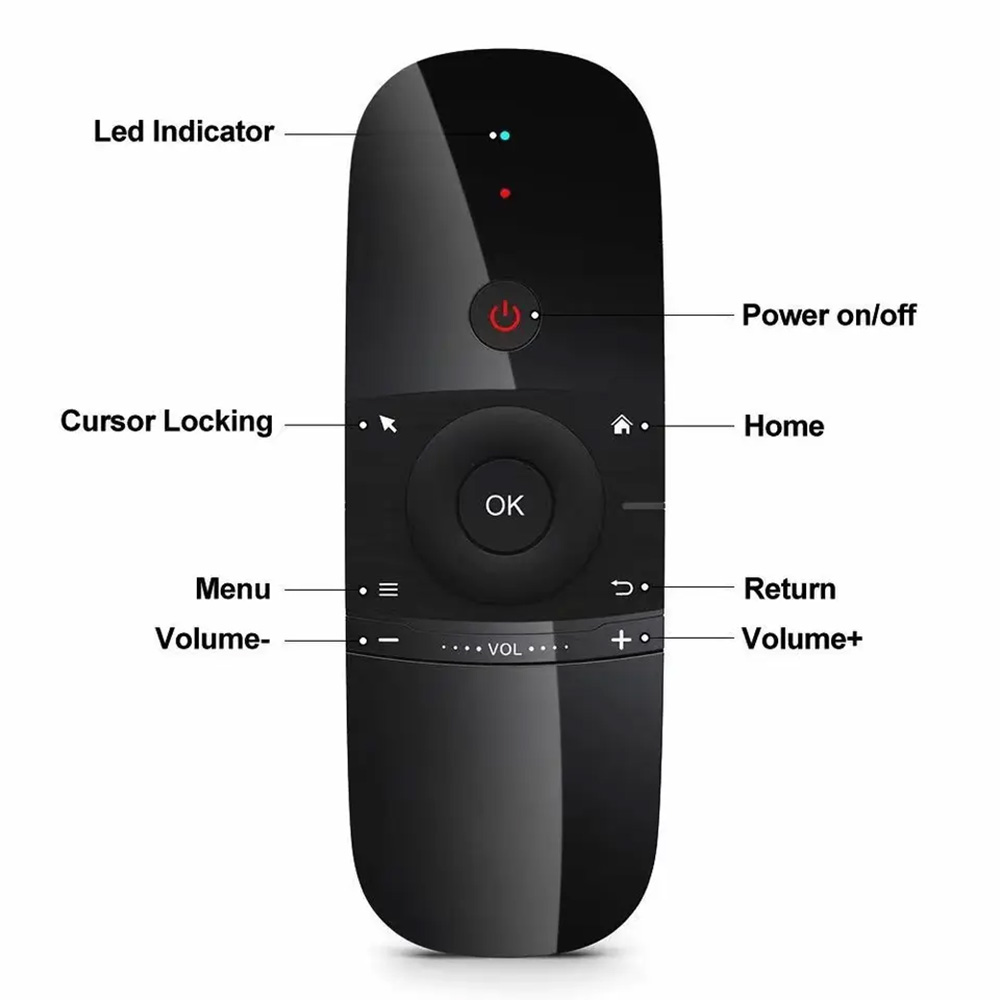 MRSVI Air Mouse 2.4G Wireless  - Smart Home Keyboard recension och pris