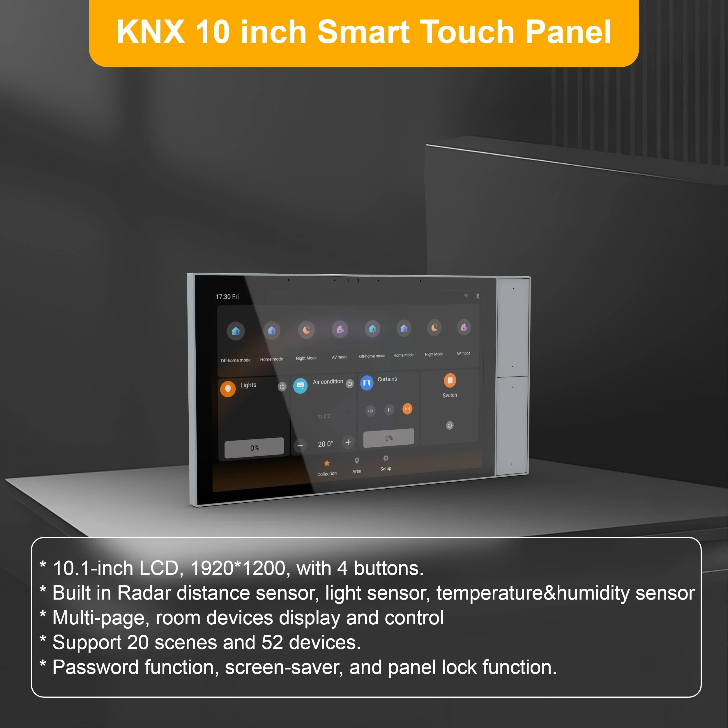 2026 Smart Touch Panel for Bus - Smart Home Control Panel recension och pris
