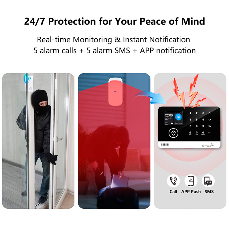 Alarm System for Home Tuya WIF - Smart Home Keyboard recension och pris