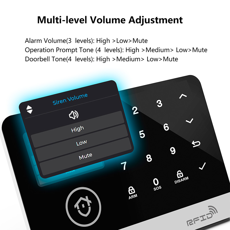Alarm System for Home Tuya WIF - Smart Home Keyboard recension och pris