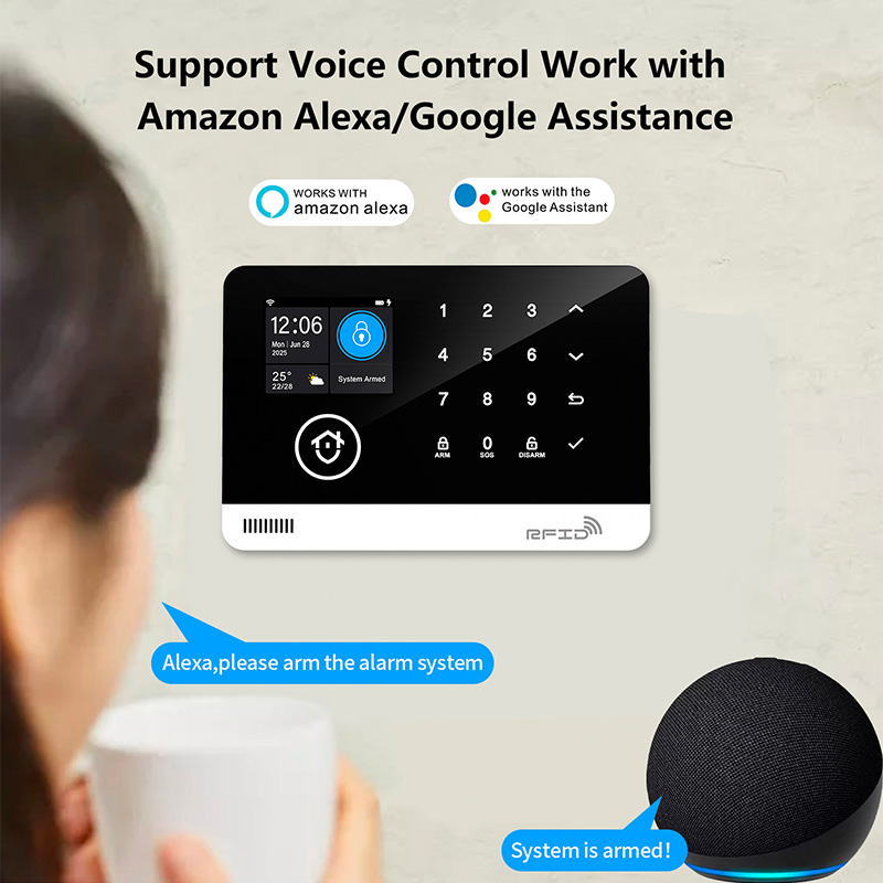 Alarm System for Home Tuya WIF - Smart Home Keyboard recension och pris