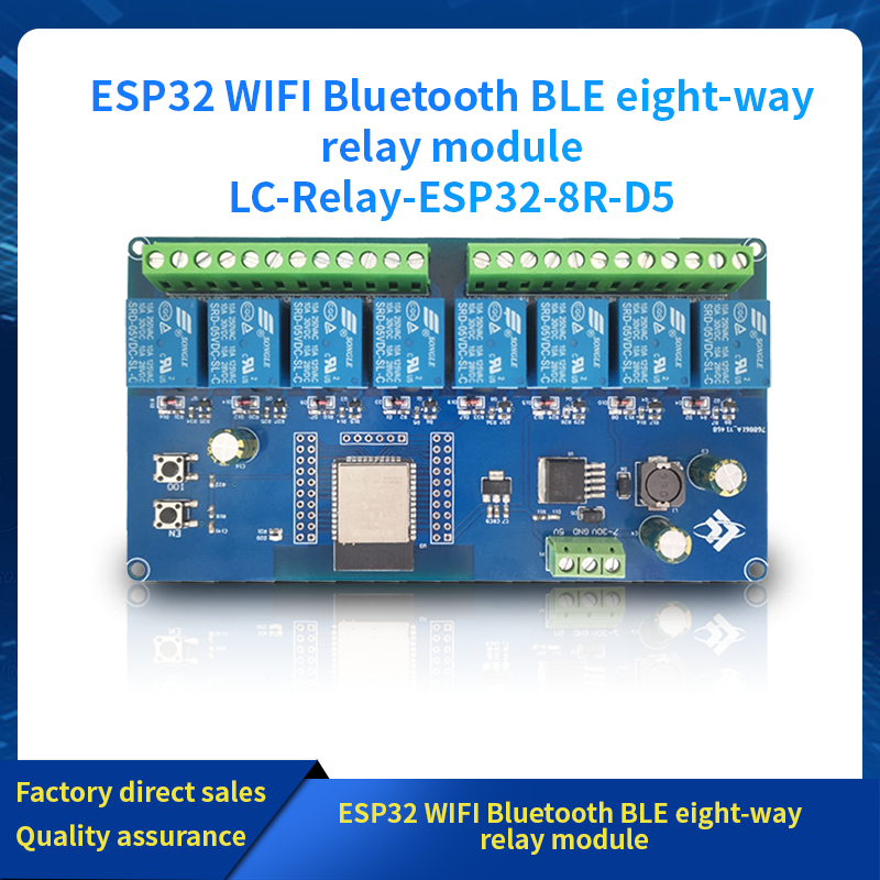 ESP8266 / ESP32 WIFI 8 Channel - Smart Home Esp32 recension och pris