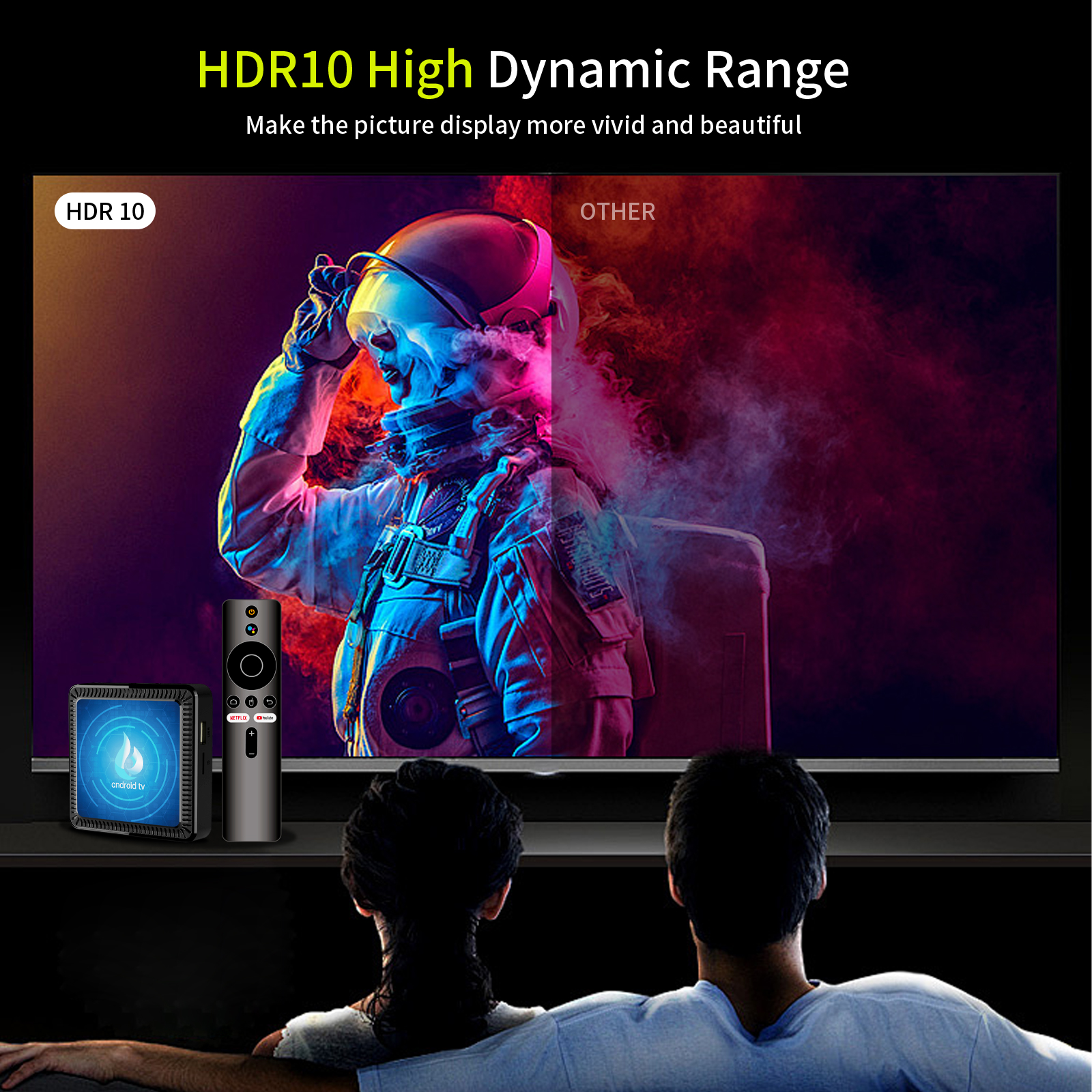 Android 16.0 TV Box 8K Ultra H - Smart Home Midea recension och pris