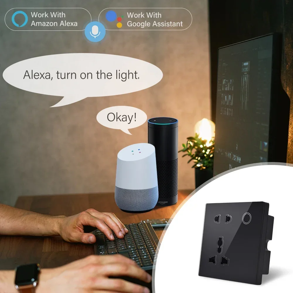 Customized Smart WiFi Wall Soc - Smart Home Control Panel recension och pris
