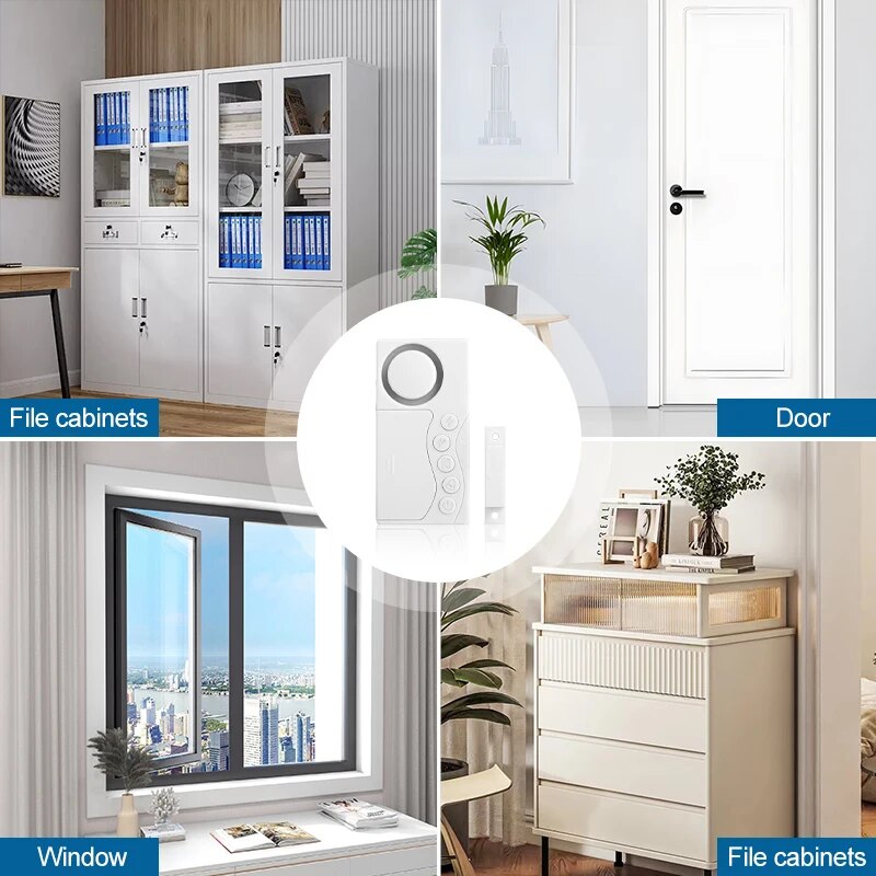 Wireless Door And Window Alarm - Smart Home Ecosystems recension och pris