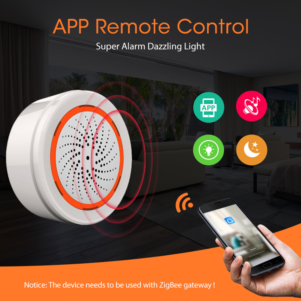 Tuya Zigbee Sound Light Sensor - Smart Home Ecosystems recension och pris