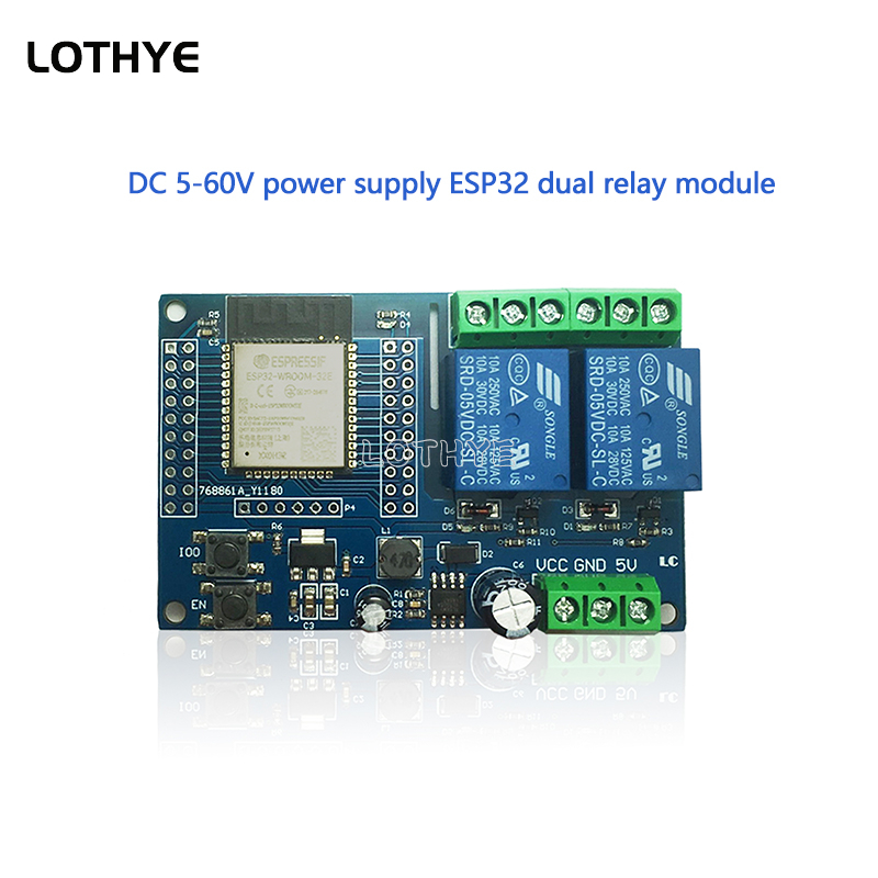 ESP32-WROOM ESP32 Dual Channel - Smart Home Esp32 recension och pris