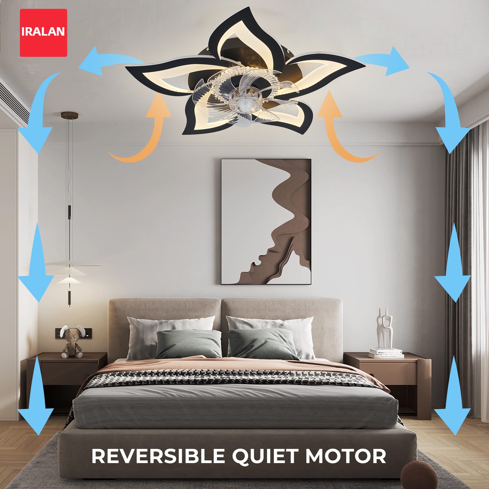 Lotus Led Ceiling Fan with Sma - Smart Home Ventilation recension och pris