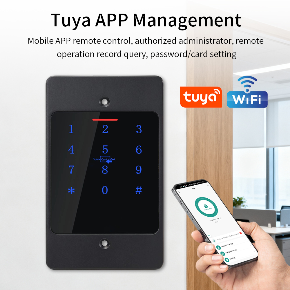WiFi Tuya Smart Door Lock Keyb - Smart Home Keyboard recension och pris