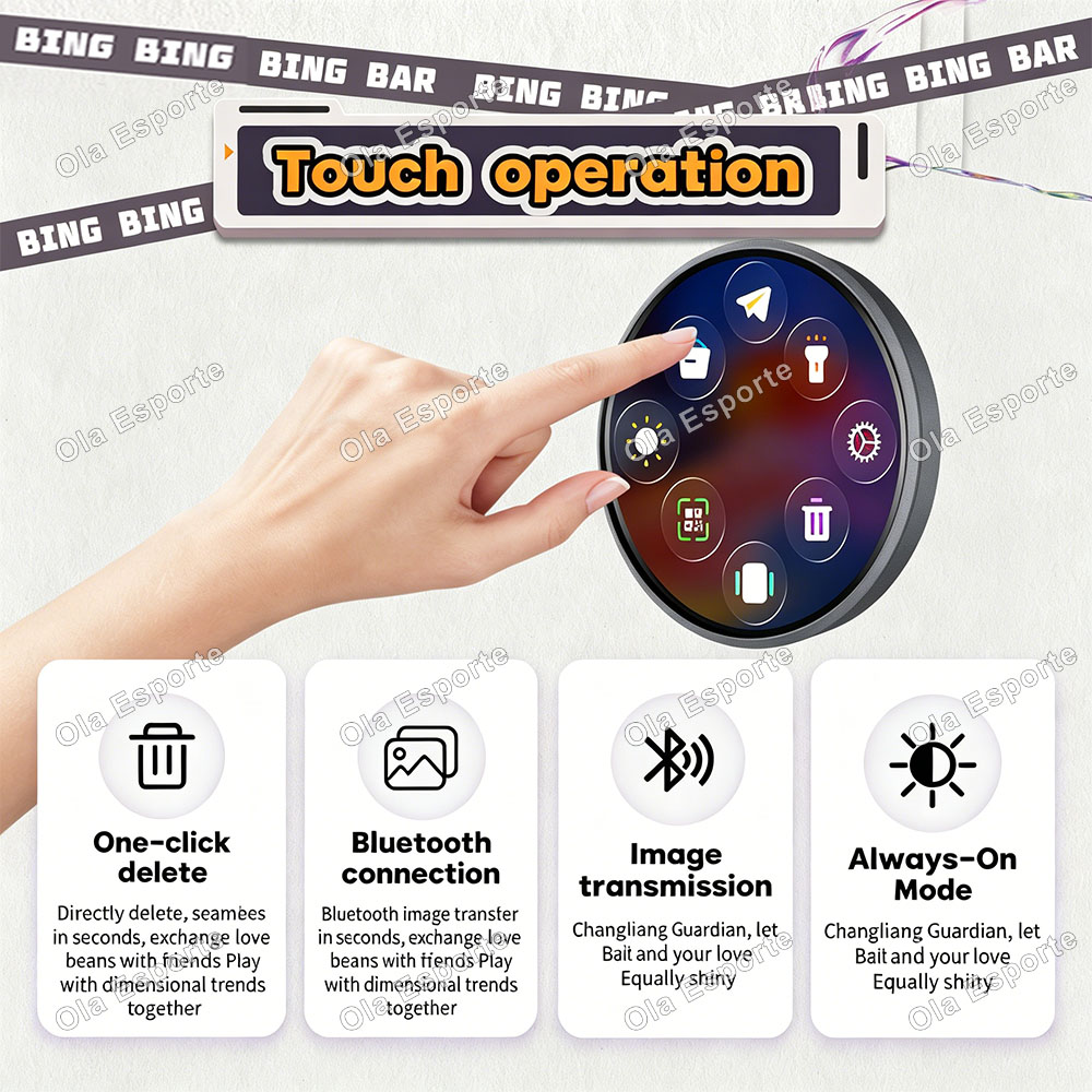 GIF Dynamic Anime DIY Trendy E - Smart Home Icon recension och pris