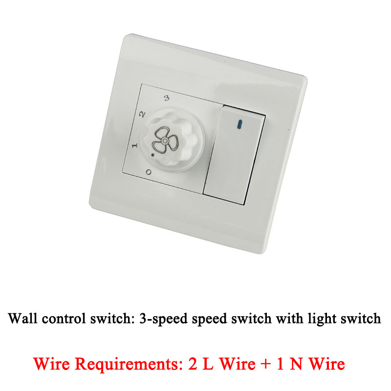 Ceiling Fan Control 3 Gear Spe - Smart Home Ventilation recension och pris