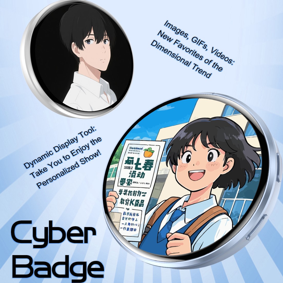Cyber Dynamic E-Badge Electron - Smart Home Icon recension och pris