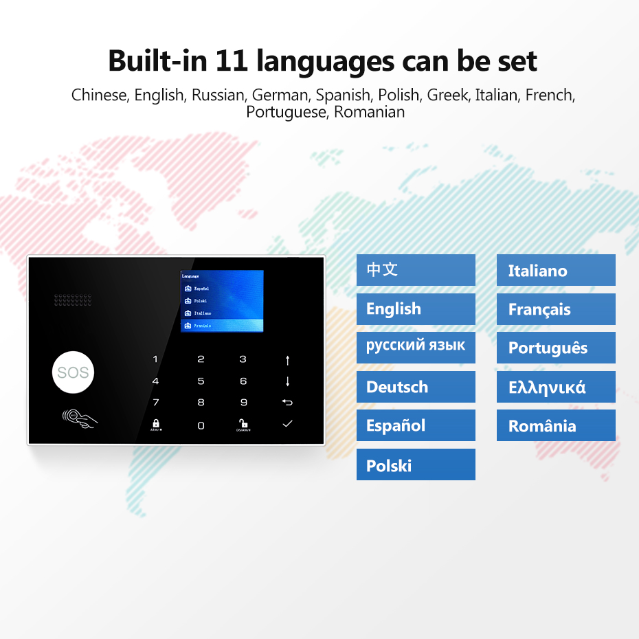 KERUI WiFi+4G Home Alarm with  - Smart Home Keyboard recension och pris