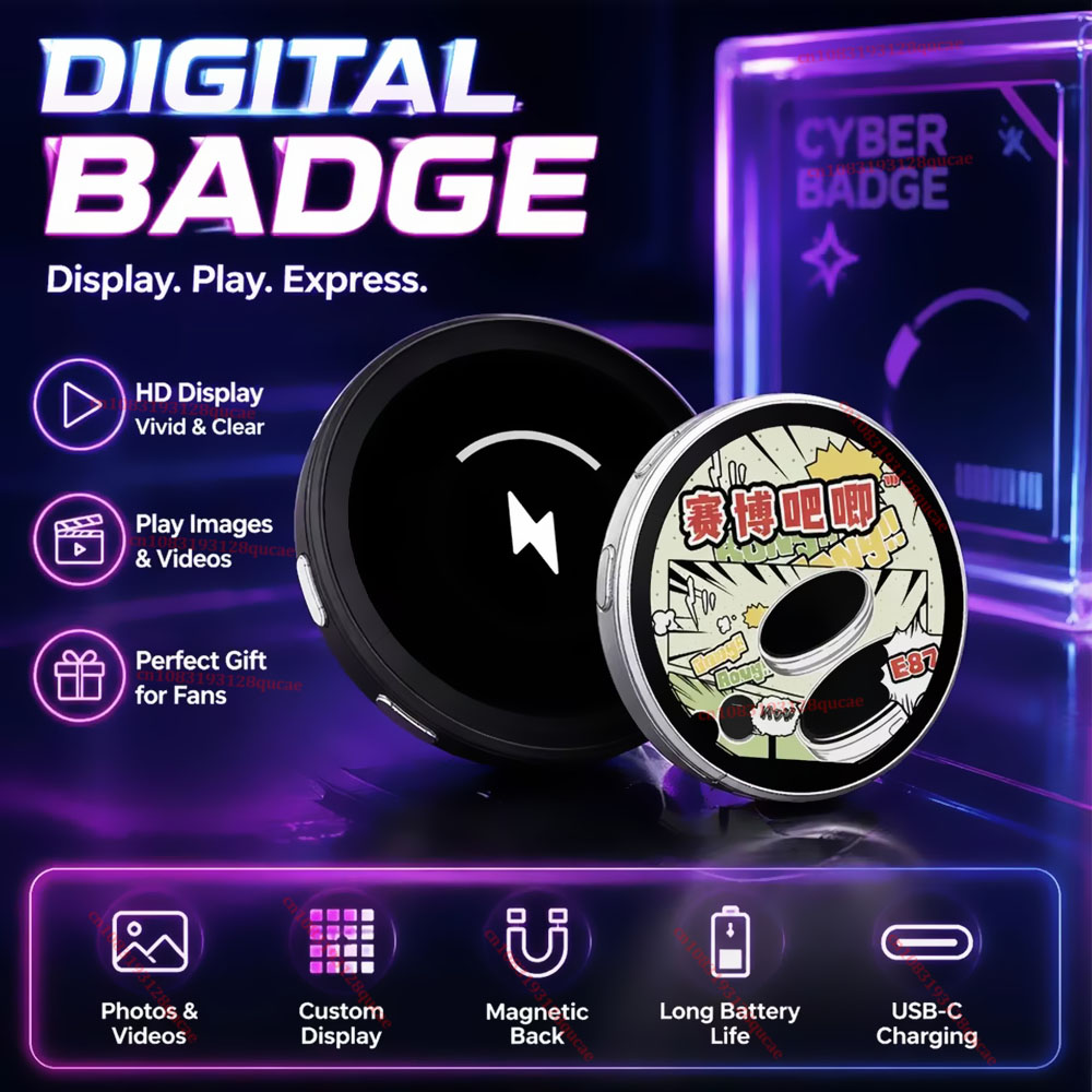 Anime E-Badge Display Pin 1.7  - Smart Home Icon recension och pris