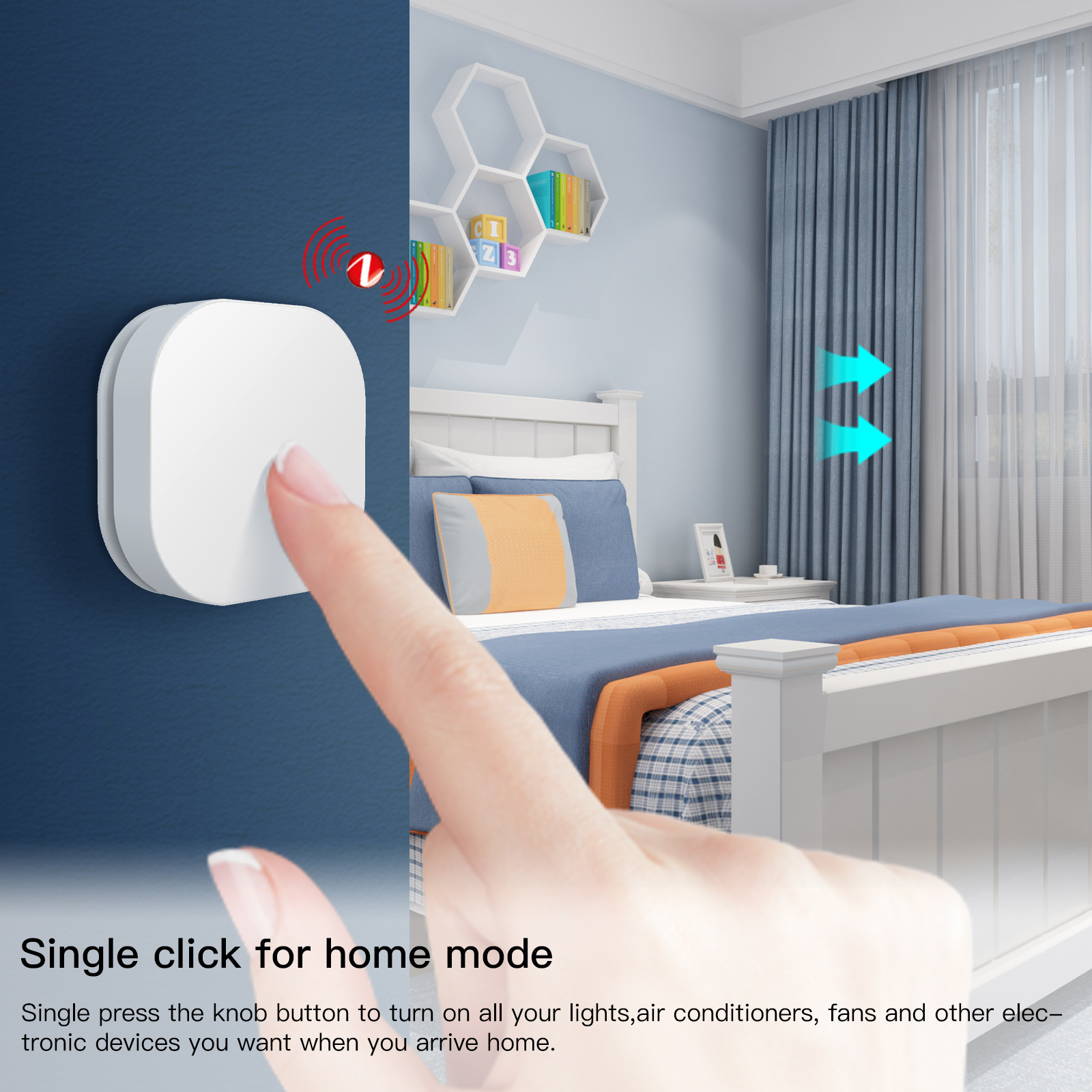 Mini Wireless Switch ZigBee eW - Smart Home Hub Xiaomi recension och pris