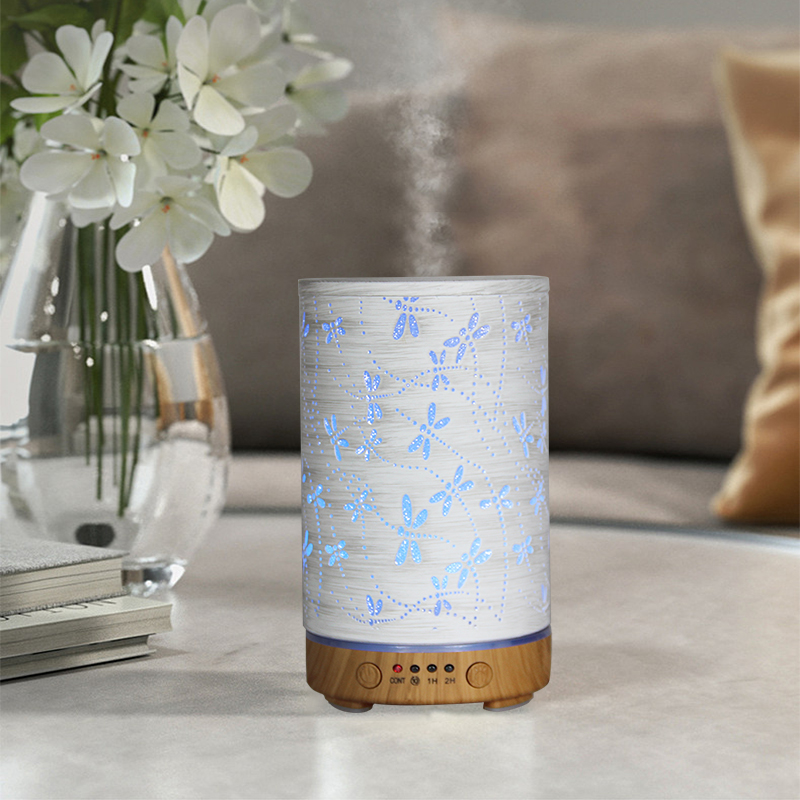 Aroma Diffuser Iron Art Hollow - Smart Home Keyboard recension och pris