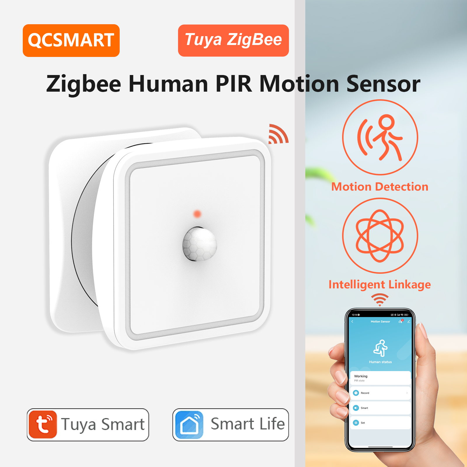 Tuya ZigBee Human Motion Senso - Smart Home Ecosystems recension och pris