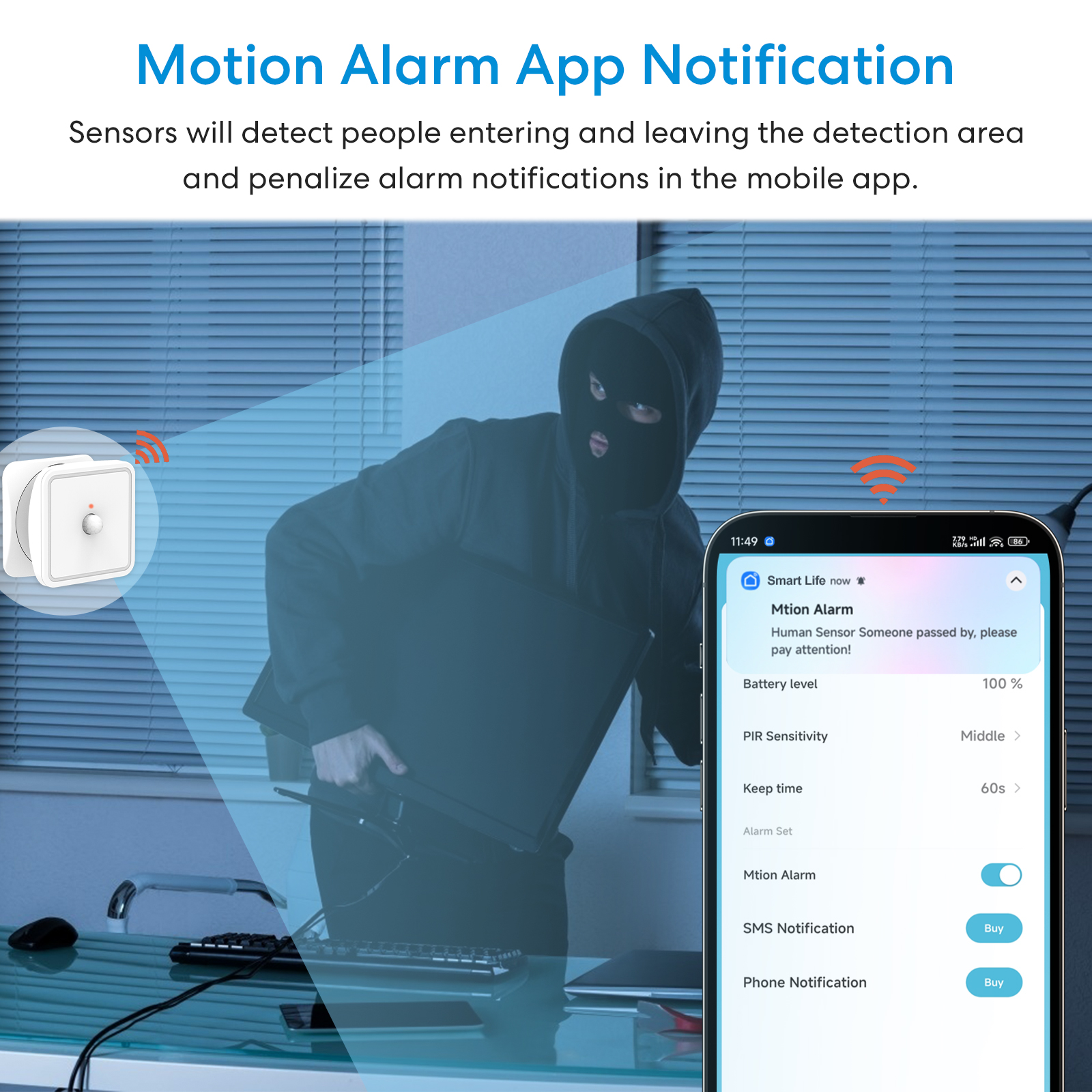 Tuya ZigBee Human Motion Senso - Smart Home Ecosystems recension och pris