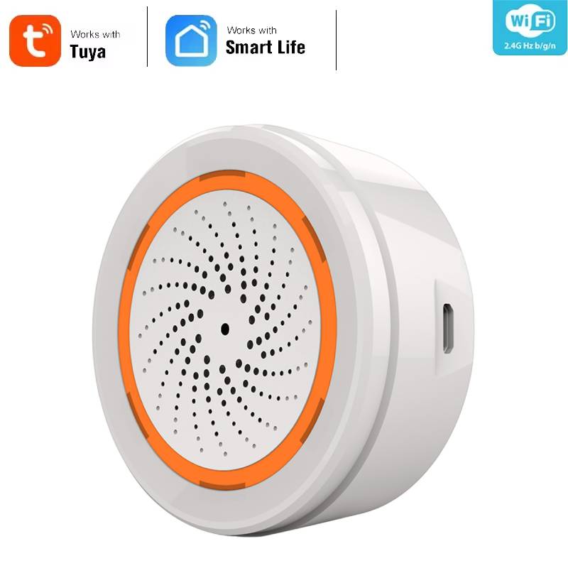 Smart Siren Alarm Tuya Zigbee  - Smart Home Ecosystems recension och pris