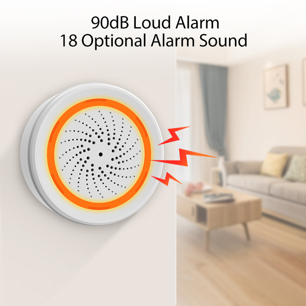 Smart Siren Alarm Tuya Zigbee  - Smart Home Ecosystems recension och pris