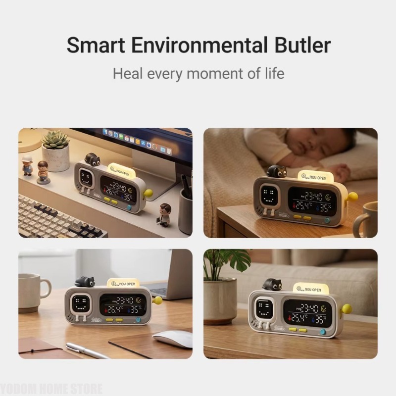 LED Smart Alarm Clock Room The - Smart Home Icon recension och pris