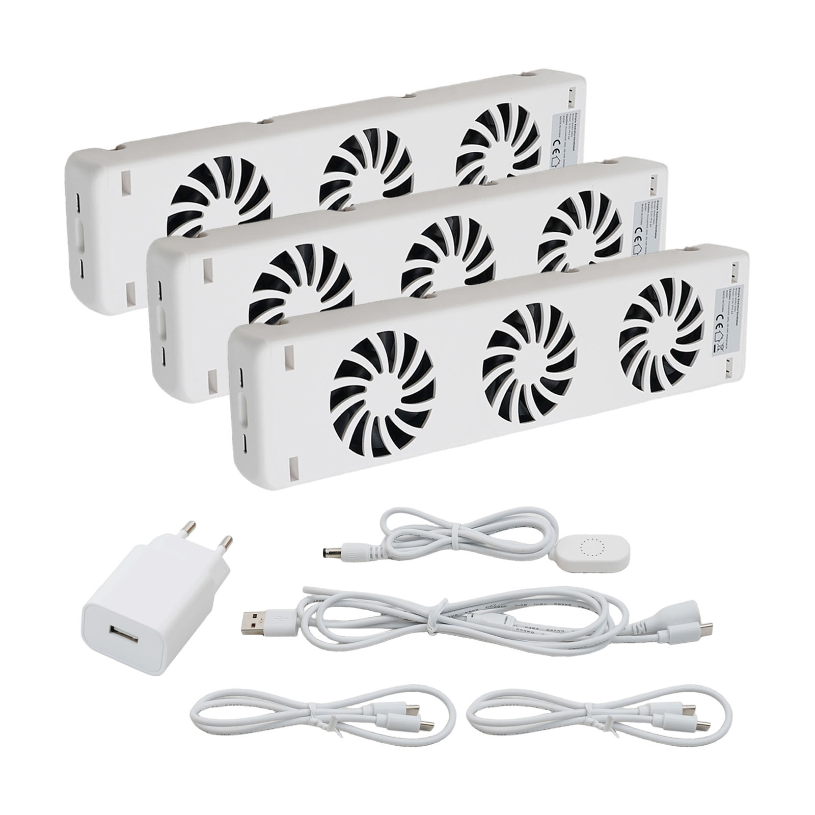 3-Fan Fireplace Fan Home Radia - Smart Home Ventilation recension och pris