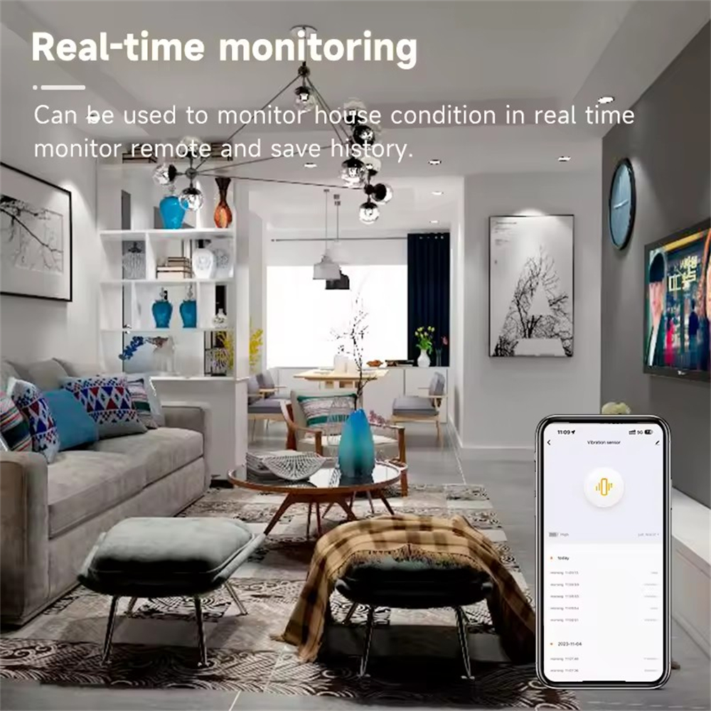 Tuya ZigBee Vibration Detector - Zigbee Gateway recension och pris