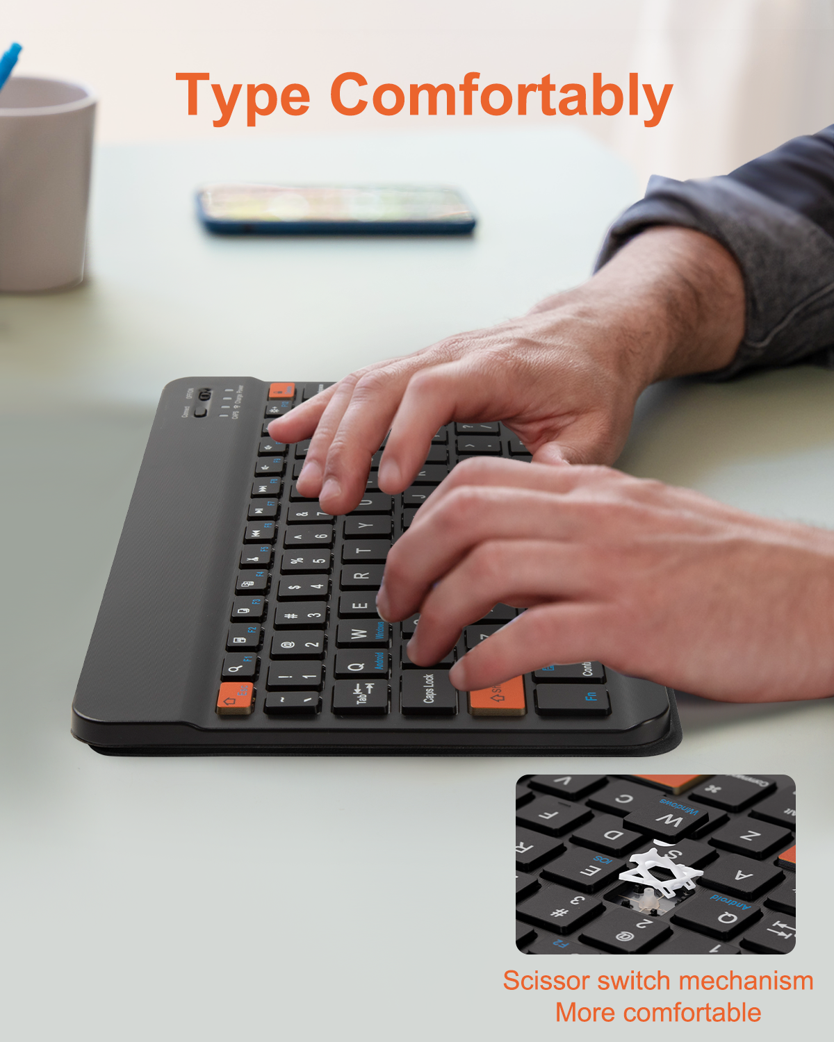 Universal Portable Slim Blueto - Smart Home Keyboard recension och pris