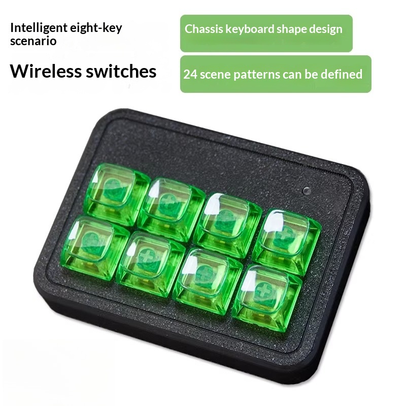 8-Button MIini Keyboard Remote - Smart Home Keyboard recension och pris