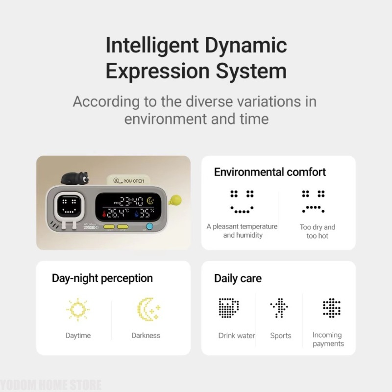 LED Smart Alarm Clock Room The - Smart Home Icon recension och pris