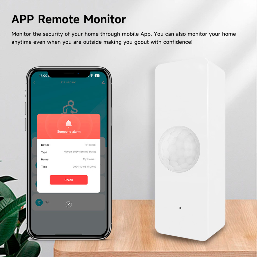 WiFi Smart PIR Motion Sensor T - Smart Home Ecosystems recension och pris