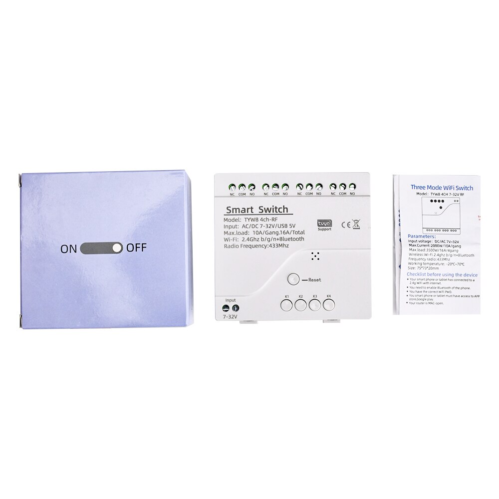 DC 5V-32V Intelligence WiFi Re - Smart Home Control Panel recension och pris