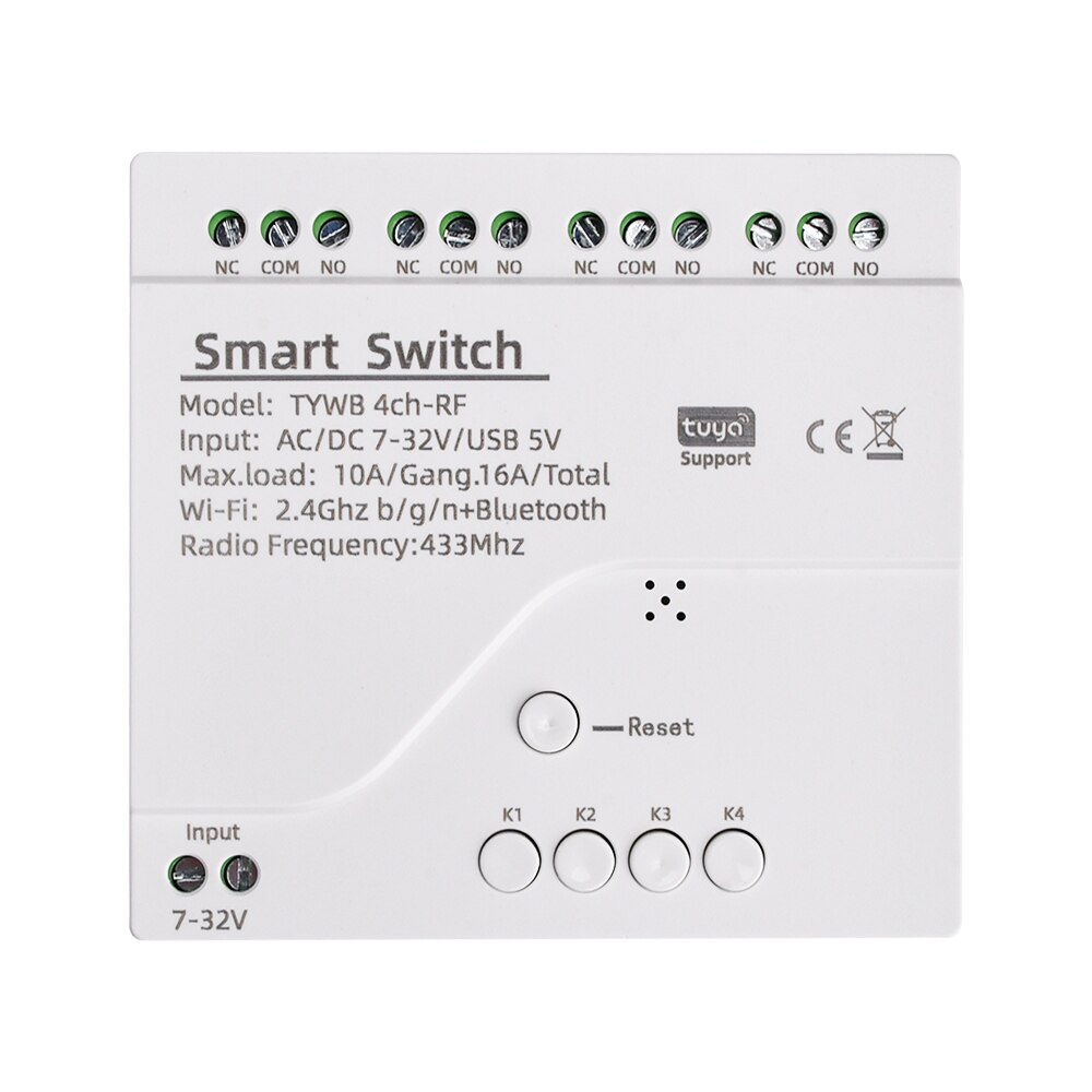 DC 5V-32V Intelligence WiFi Re - Smart Home Control Panel recension och pris
