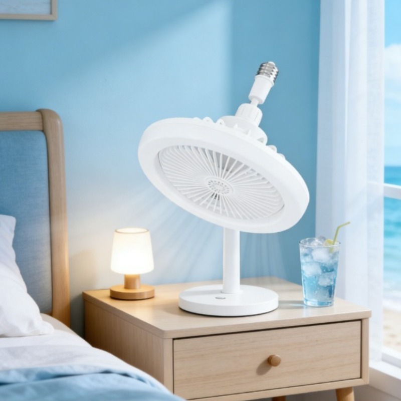 Modern Small Ceiling Fan Light - Smart Home Ventilation recension och pris