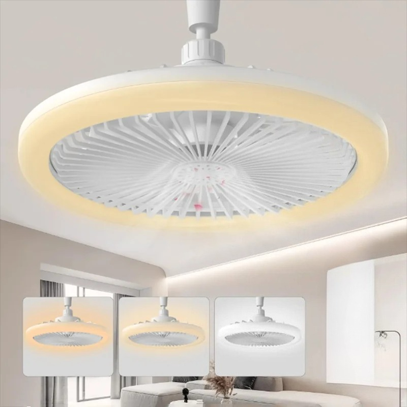 Modern Small Ceiling Fan Light - Smart Home Ventilation recension och pris