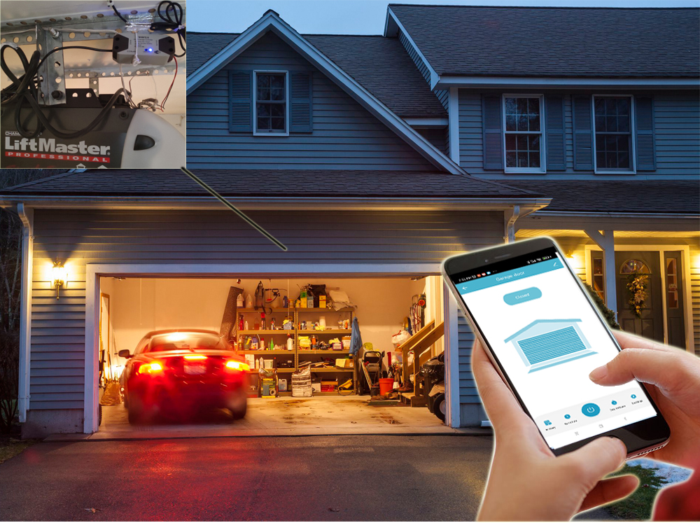 Smart Garage Door Opener Contr - Smart Home Control Panel recension och pris