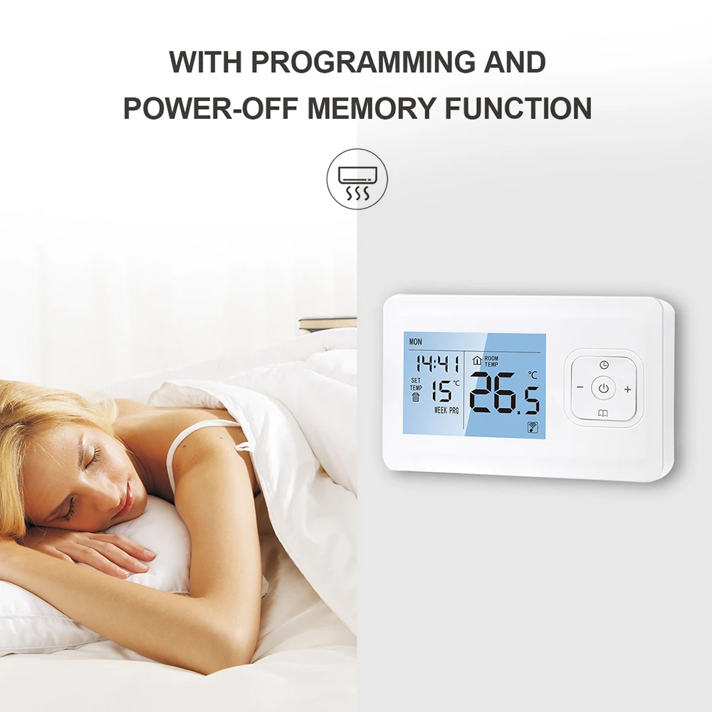 Wireless Smart Thermostat ME90 - Smart Home Ecosystems recension och pris