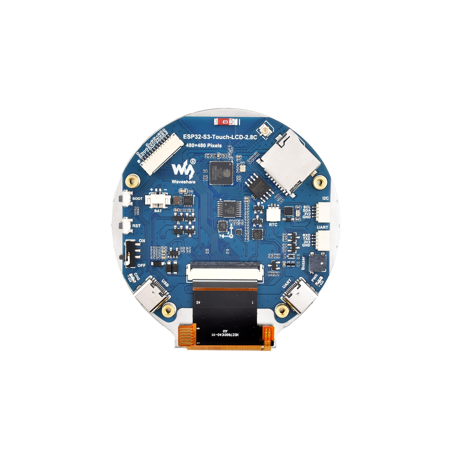 ESP32 ESP32-S3 2.8-inch circul - Smart Home Esp32 recension och pris