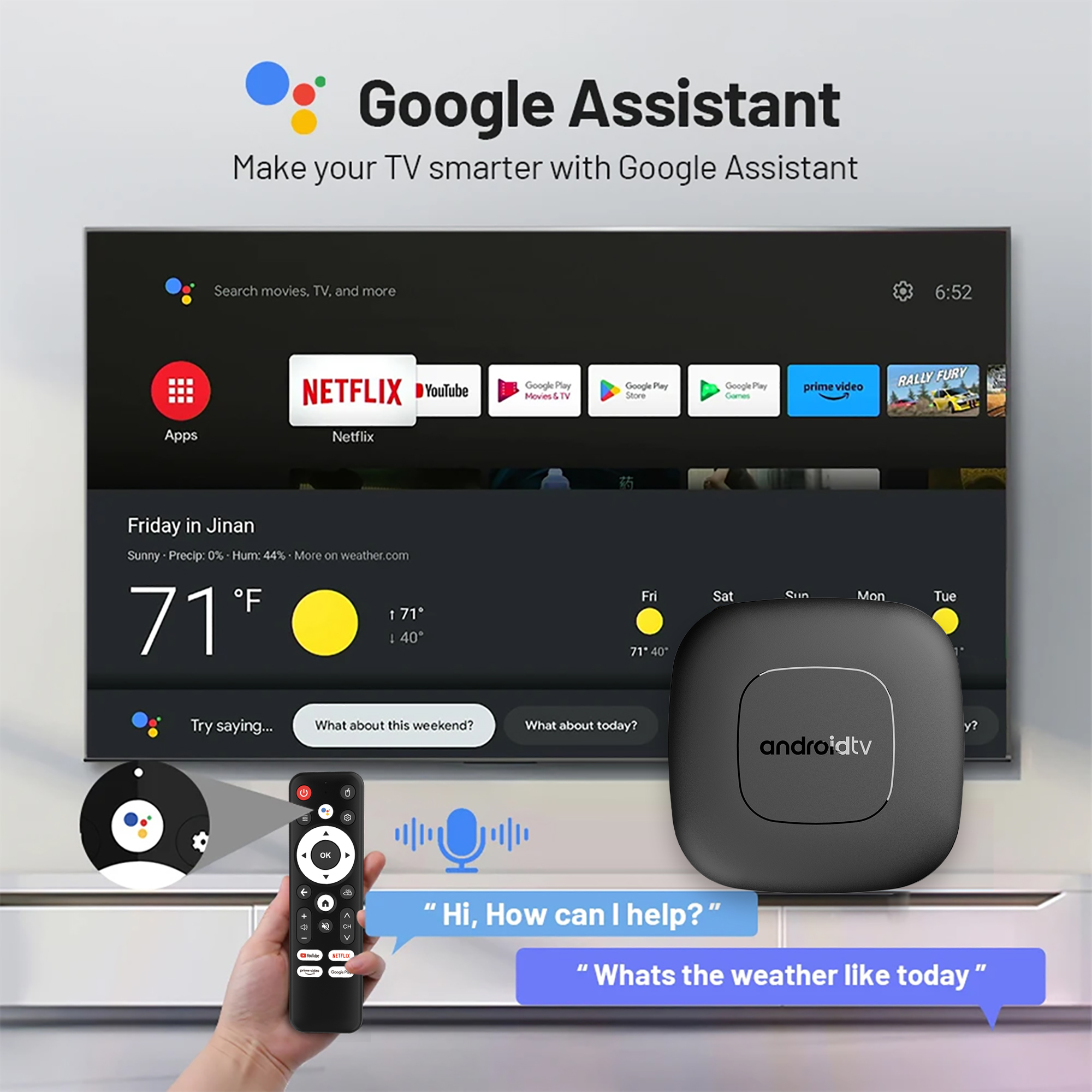 Android16 Smart Home Theater T - Smart Home Midea recension och pris