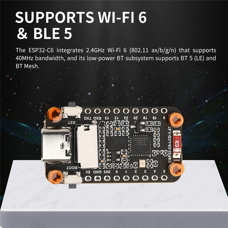 [NEW A09R!】 Esp32-C6 1.47-Inch - Smart Home Esp32 recension och pris