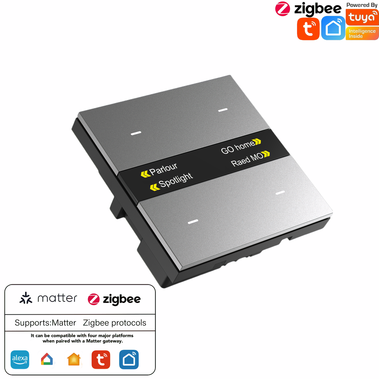 M8Pro Tuya Smart Switch & Zigb - Zigbee Gateway recension och pris