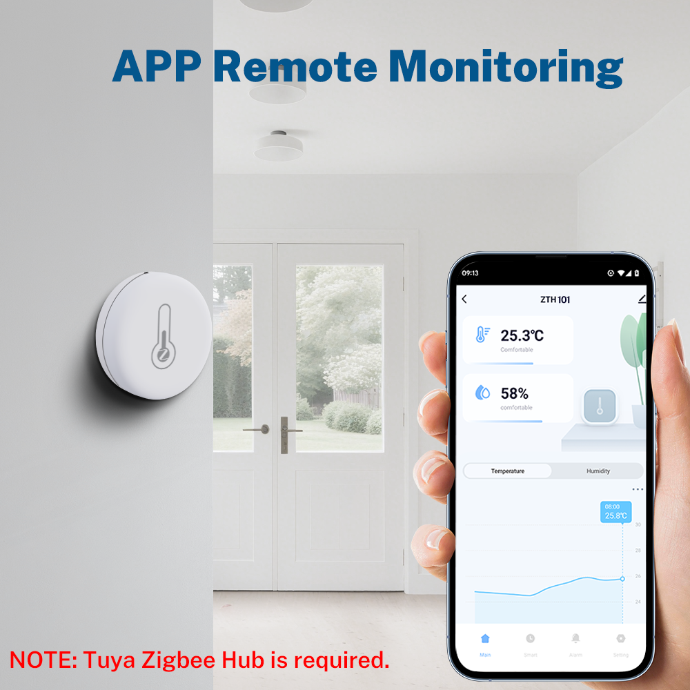 Tuya Zigbee Temperature Humidi - Zigbee Gateway recension och pris