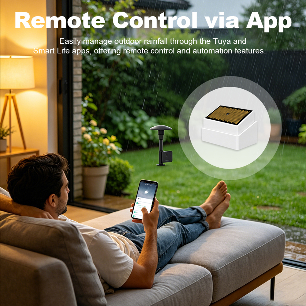 Tuya ZigBee Smart Rain Detecti - Wifi Water Leak Detector recension och pris
