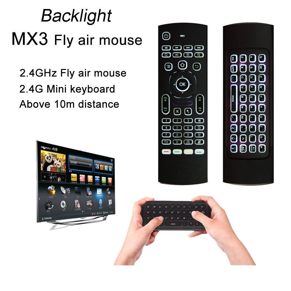MX3 Backlight Air Mouse Smart  - Smart Home Keyboard recension och pris