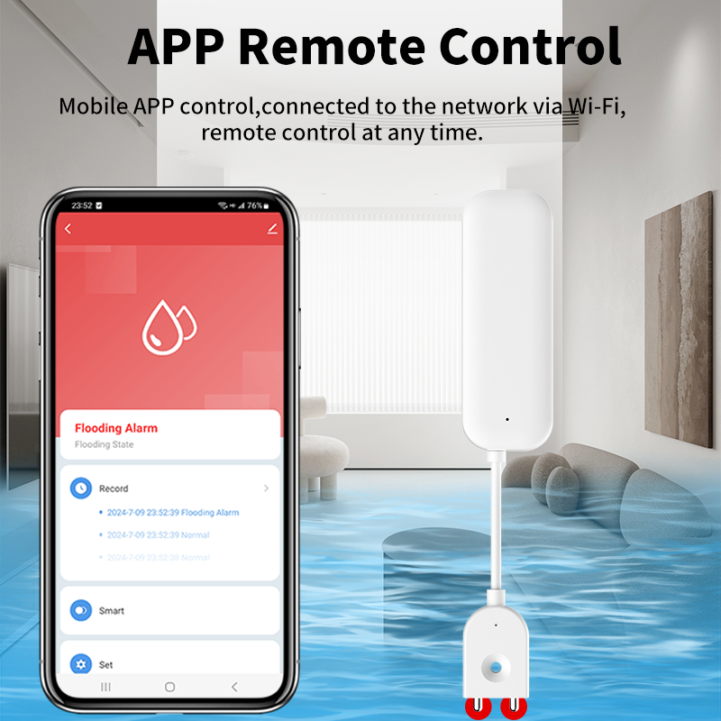 Tuya WiFi ZigBee Water Sensor  - Wifi Water Leak Detector recension och pris