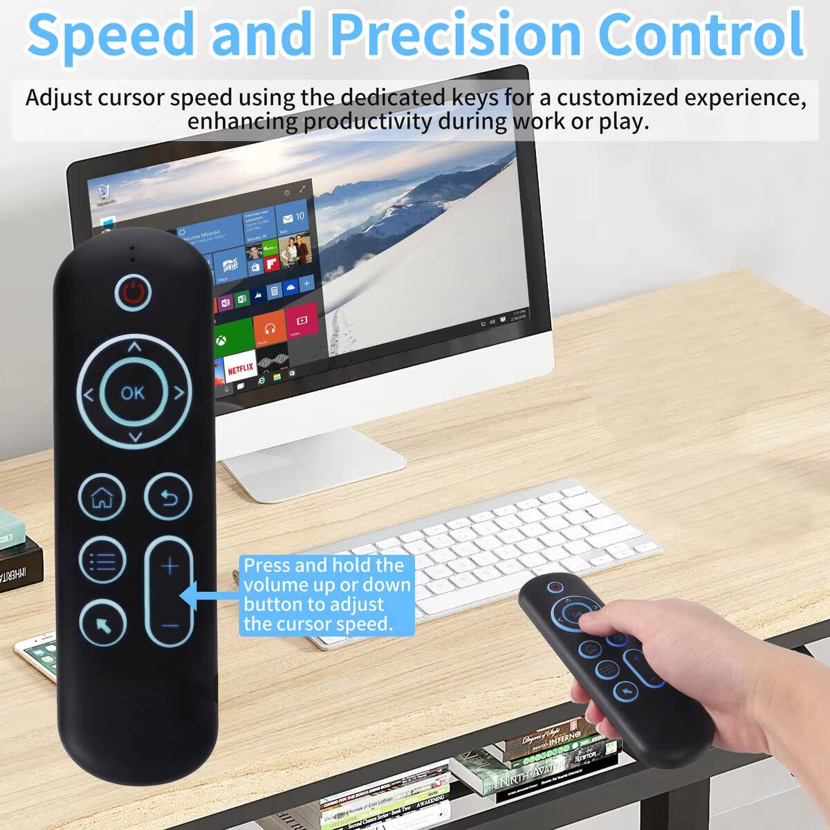 Bluetooth 2.4G Dual Mode Mini  - Smart Home Keyboard recension och pris